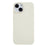For iPhone 13 6.1 inch Shockproof Liquid Silicone Phone Case Back Protective Cover with Soft Lining - White - 1