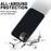 For iPhone 12 / 12 Pro Liquid Silicone Phone Case Soft Lining Anti-Scratch Phone Cover - Black - 3