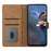 Leather Case for Samsung Galaxy A41 (Global Version) Butterfly Imprinted Phone Cover with Stand Wallet - Black - 2