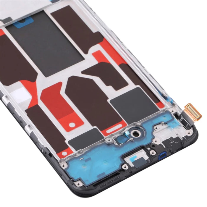 For Oppo Reno5 5G / Find X3 Lite Grade C LCD Screen and Digitizer Assembly + Frame Part (TFT Technology) (without Logo) - 4