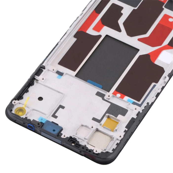 For Oppo Reno5 5G / Find X3 Lite Grade C LCD Screen and Digitizer Assembly + Frame Part (TFT Technology) (without Logo) - 5