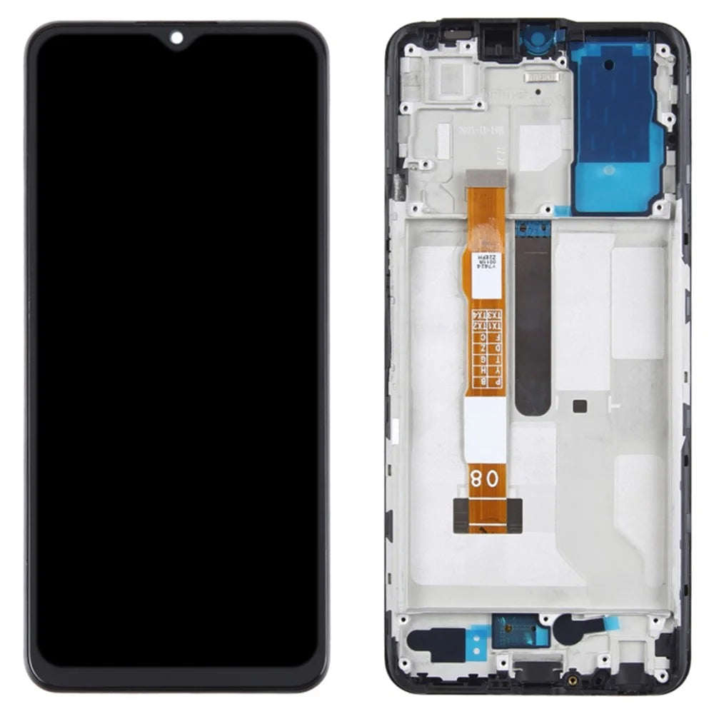 For vivo Y74s / Y76s Grade B LCD Screen and Digitizer Assembly + Frame Replace Part (without Logo) - 1
