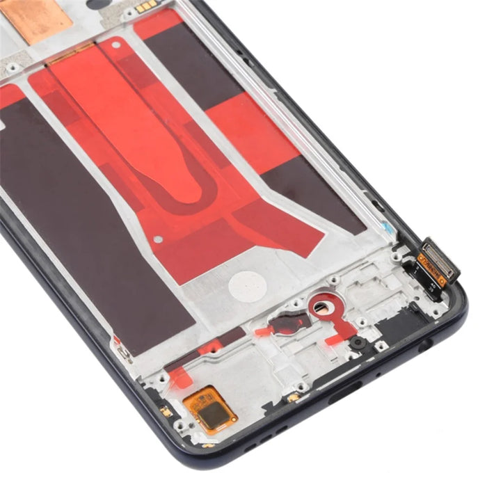 For OPPO Reno3 5G / Reno3 Youth / F15 / Find X2 Lite / K7 (2020) Grade C OLED Screen and Digitizer Assembly + Frame Repair Part (without Logo) - Black - 5