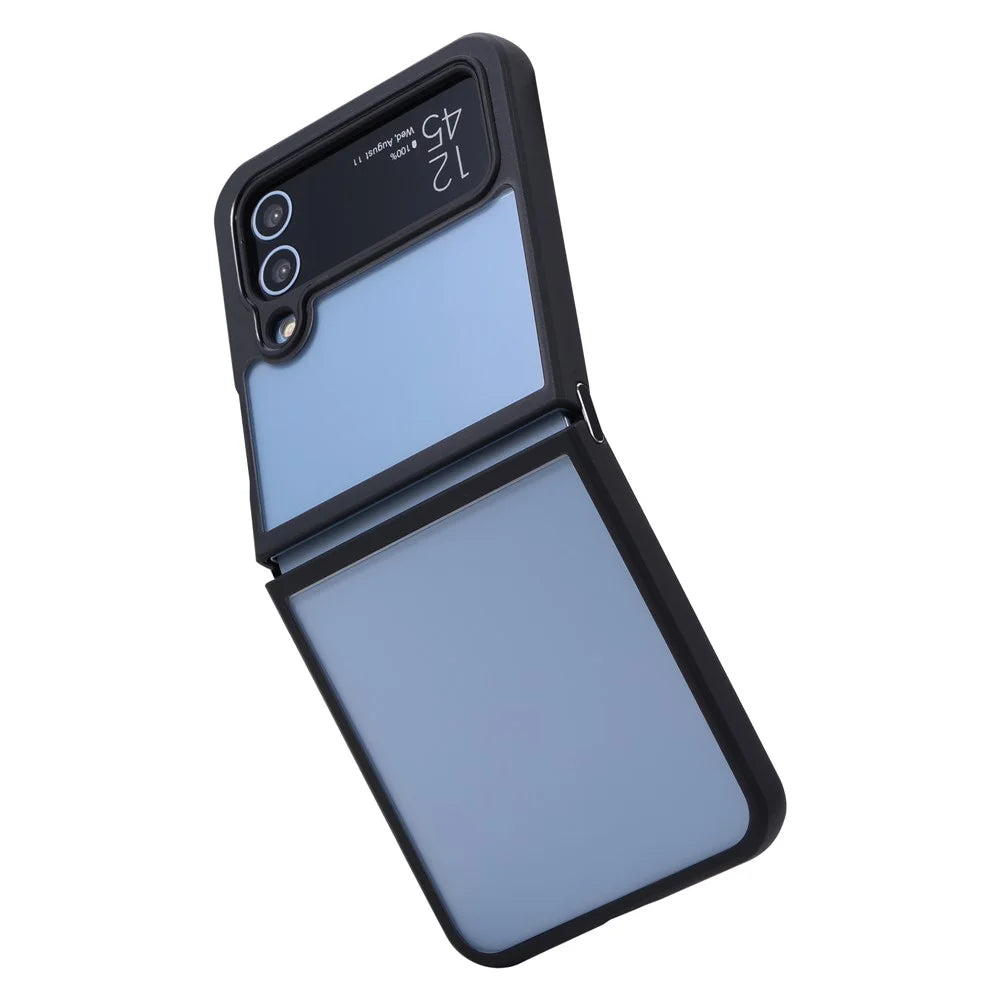 VILI Shockproof Case for Samsung Galaxy Z Flip4 5G PC Phone Case Anti-Drop Folding Phone Cover - 3