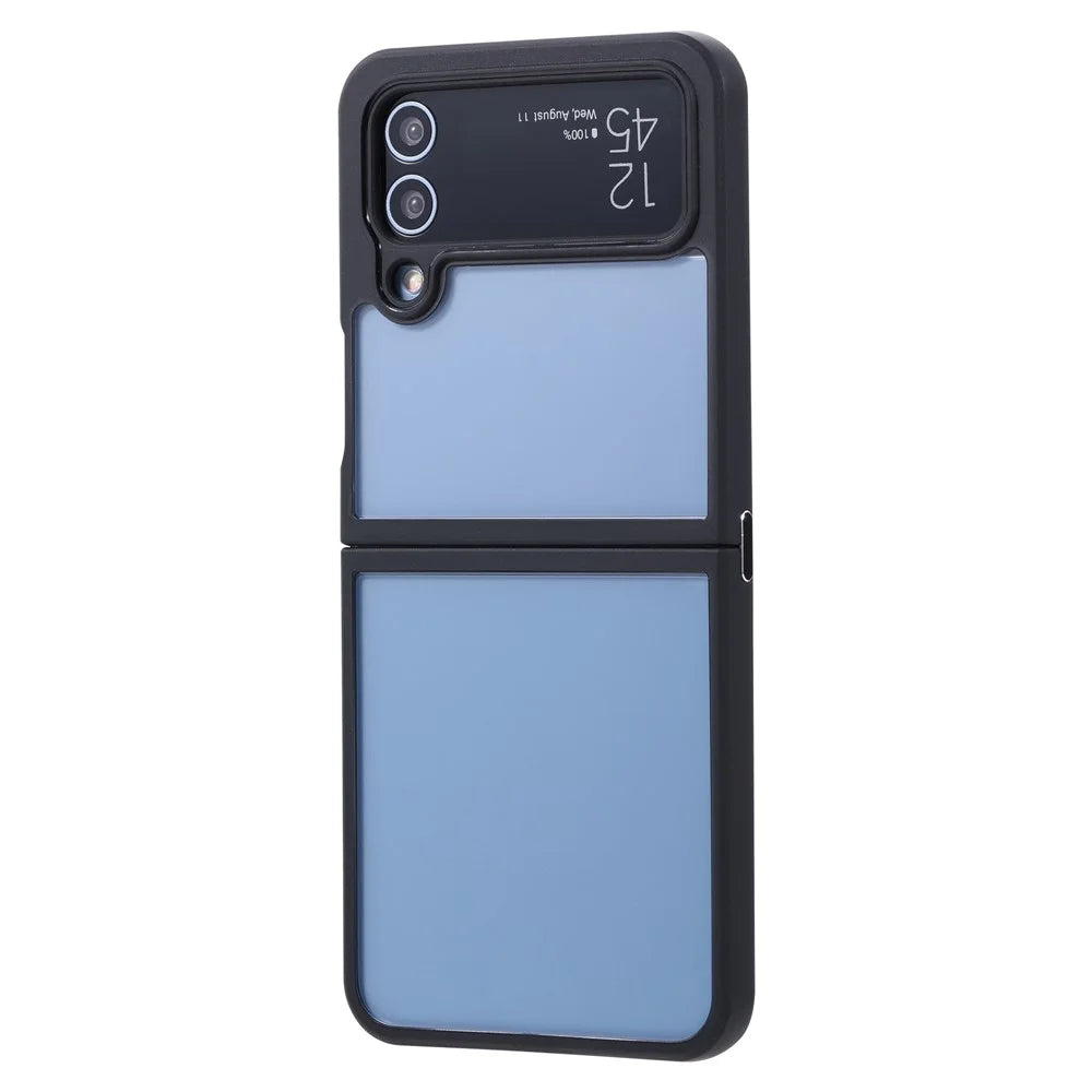 VILI Shockproof Case for Samsung Galaxy Z Flip4 5G PC Phone Case Anti-Drop Folding Phone Cover - 4