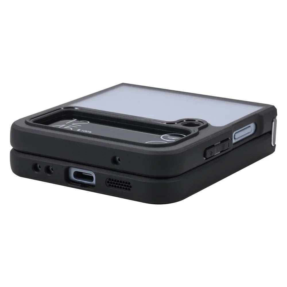 VILI Shockproof Case for Samsung Galaxy Z Flip4 5G PC Phone Case Anti-Drop Folding Phone Cover - 7
