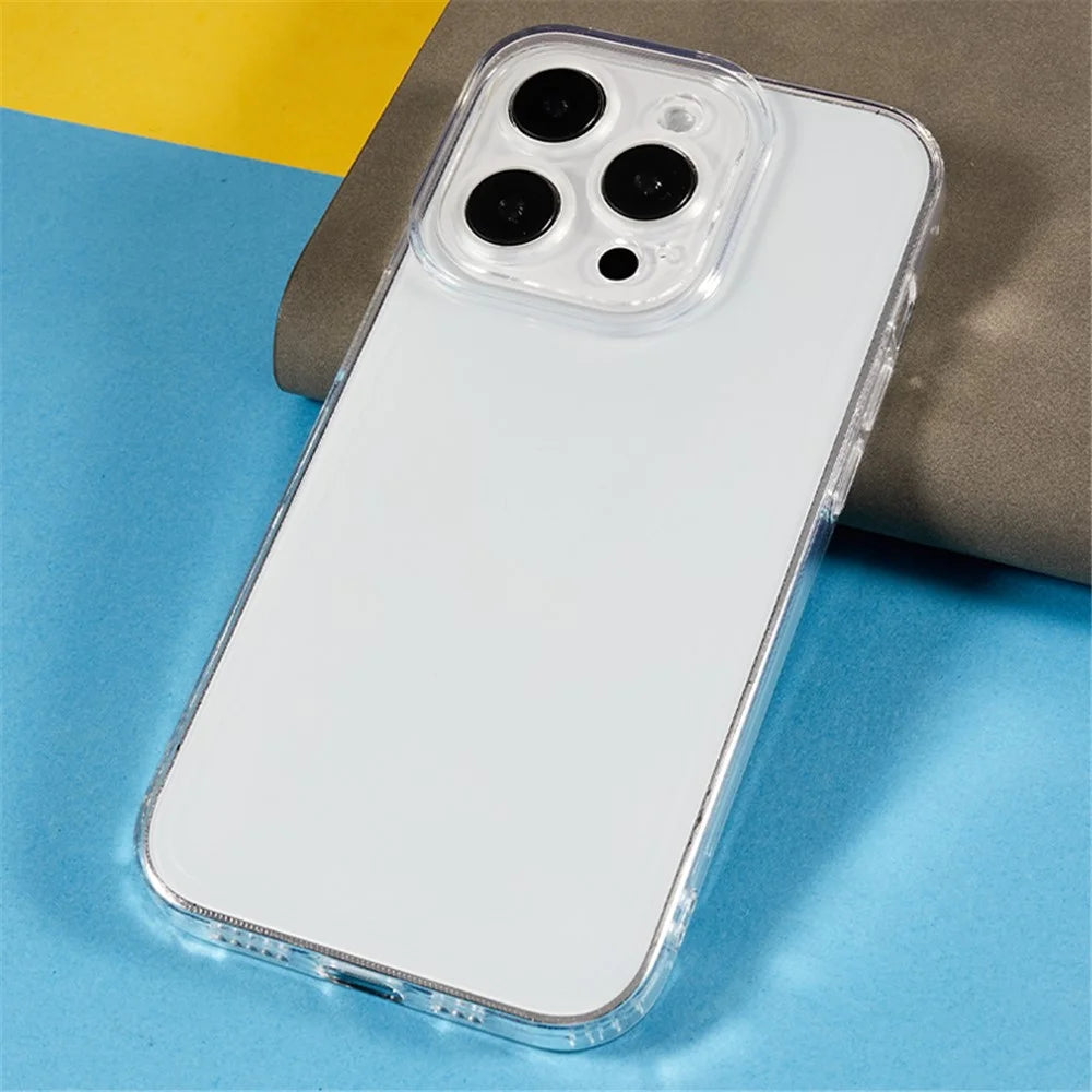 For iPhone 14 Pro Max Super Clear Thickened TPU Cover Shock Absorption Phone Case with Precise Cutout - 4