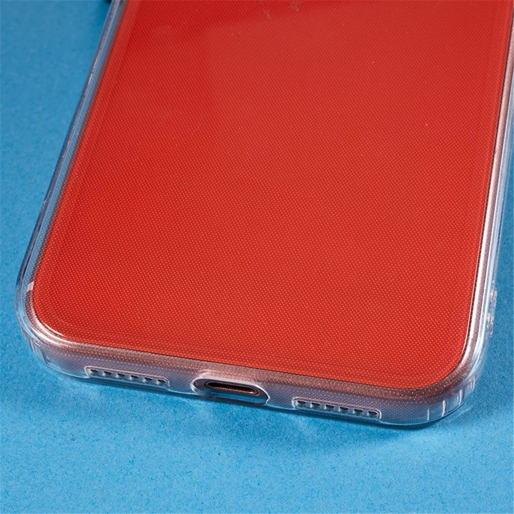 For iPhone XR 6.1 inch High Transparency TPU Mobile Case Precise Cut-Out Thicken Phone Back Cover - 7