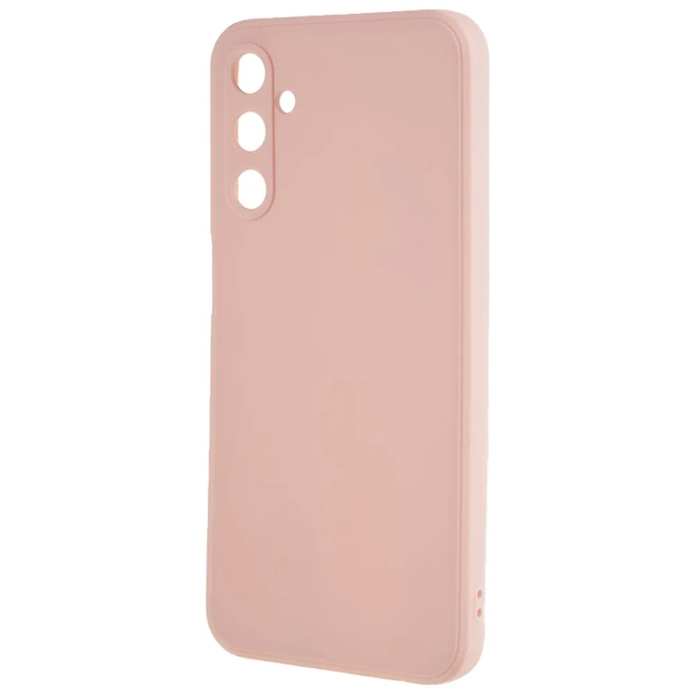 Back Shell for Samsung Galaxy A24 4G (162.1 x 77.6 x 8.3mm) Precise Cutout TPU Phone Case Straight Edge Phone Cover - Pink - 3