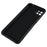 For Samsung Galaxy A22 5G (EU Version) Fiber Lining Rubberized TPU Cover Drop Resistant Phone Case - Black - 5