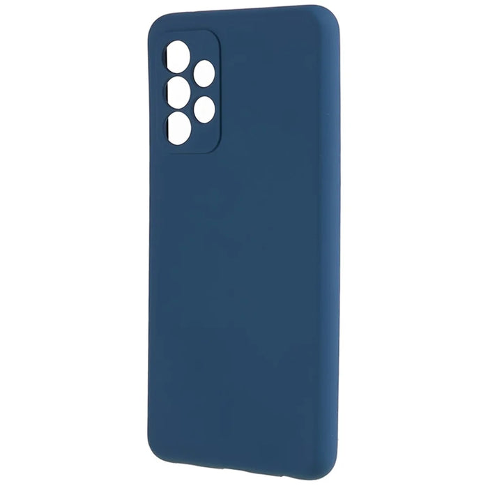 TPU Case for Samsung Galaxy A23 5G (Global Version) / A23 4G Fiber Lining Rubberized Phone Cover - Sapphire - 3