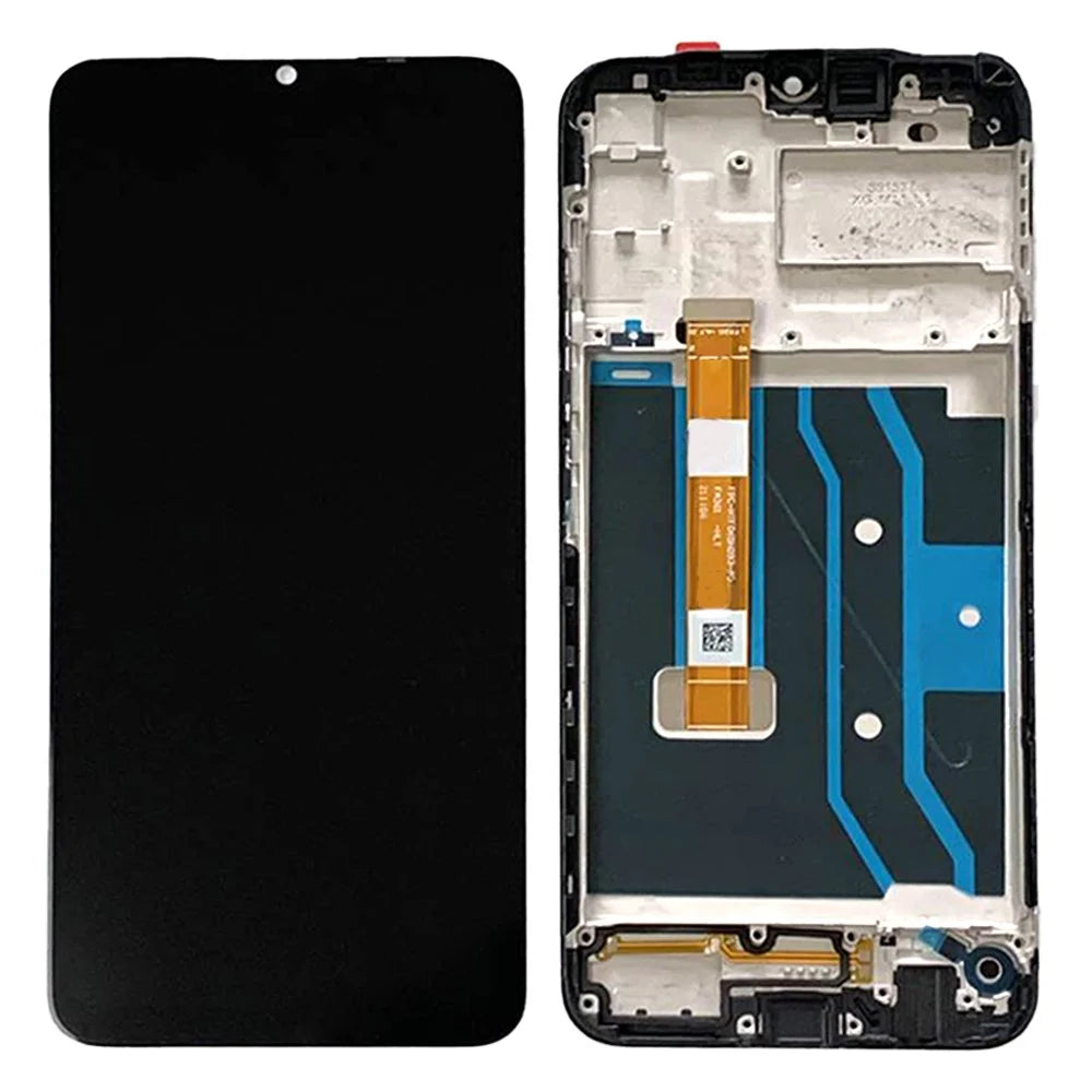 For Realme Narzo 20 Grade B LCD Screen and Digitizer Assembly + Frame Replace Part (without Logo) - 1