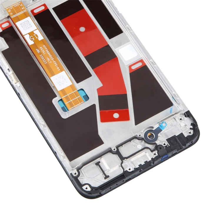 For Oppo A57 4G / A57s 4G / A77 4G Grade B LCD Screen and Digitizer Assembly + Frame Replace Part (without Logo) - 4