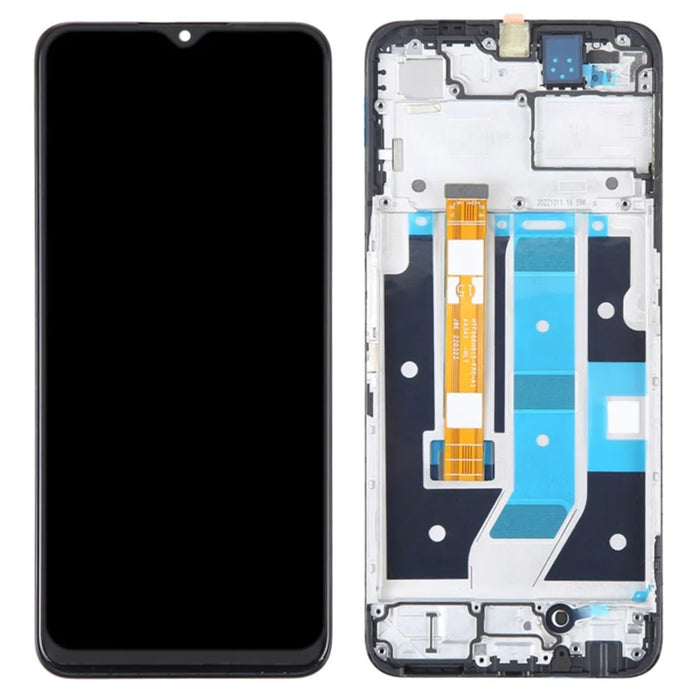 For Oppo A58 5G / A78 5G Grade B LCD Screen and Digitizer Assembly + Frame Replace Part (without Logo) - 1