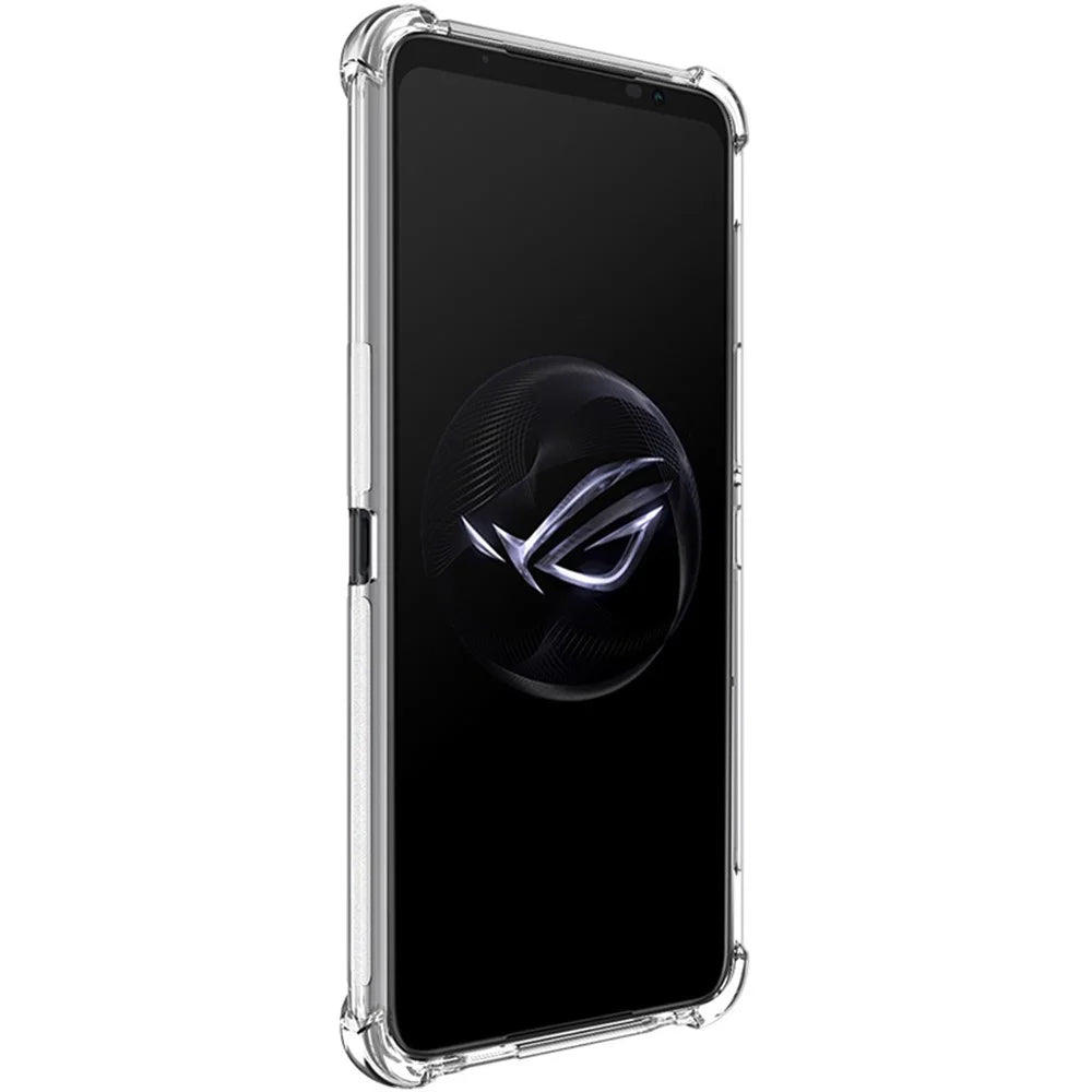 IMAK For Asus ROG Phone 7 5G / Phone 7 Pro / Phone 7 Ultimate 5G Phone Case Airbag Cushion Corner TPU Clear Cover - Transparent - 6