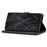 LC.IMEEKE For Google Pixel 8 Pro PU Leather Wallet Phone Case Calf Texture Stand Flip Cover - Black - 3