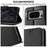 LC.IMEEKE For Google Pixel 8 Pro PU Leather Wallet Phone Case Calf Texture Stand Flip Cover - Black - 6