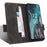 For Nokia C22 Phone Case Hardware Decor Protector Shell PU Leather Wallet Stand Cover - Black - 2