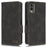Protector Shell  for Nokia C32 Phone Case Hardware Decor PU Leather Wallet Stand Cover - Black - 1