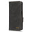 For Samsung Galaxy F14 5G Fall Proof Phone Case Hardware Decor PU Leather Wallet Stand Cover - Black - 5