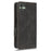 For Samsung Galaxy F14 5G Fall Proof Phone Case Hardware Decor PU Leather Wallet Stand Cover - Black - 6