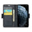 For iPhone 11 Pro Max Leather Case CASEME 023 RFID Blocking 3 Card Slot Mobile Cover - Black - 2