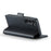 For Samsung Galaxy S23 Leather Case CASEME 023 RFID Blocking 3 Card Slot Mobile Cover - Black - 4