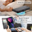 For iPhone 14 Plus Leather Case CASEME 023 RFID Blocking 3 Card Slot Mobile Cover - Black - 7