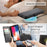 For iPhone XS Max Leather Case CASEME 023 RFID Blocking 3 Card Slot Mobile Cover - Black - 7