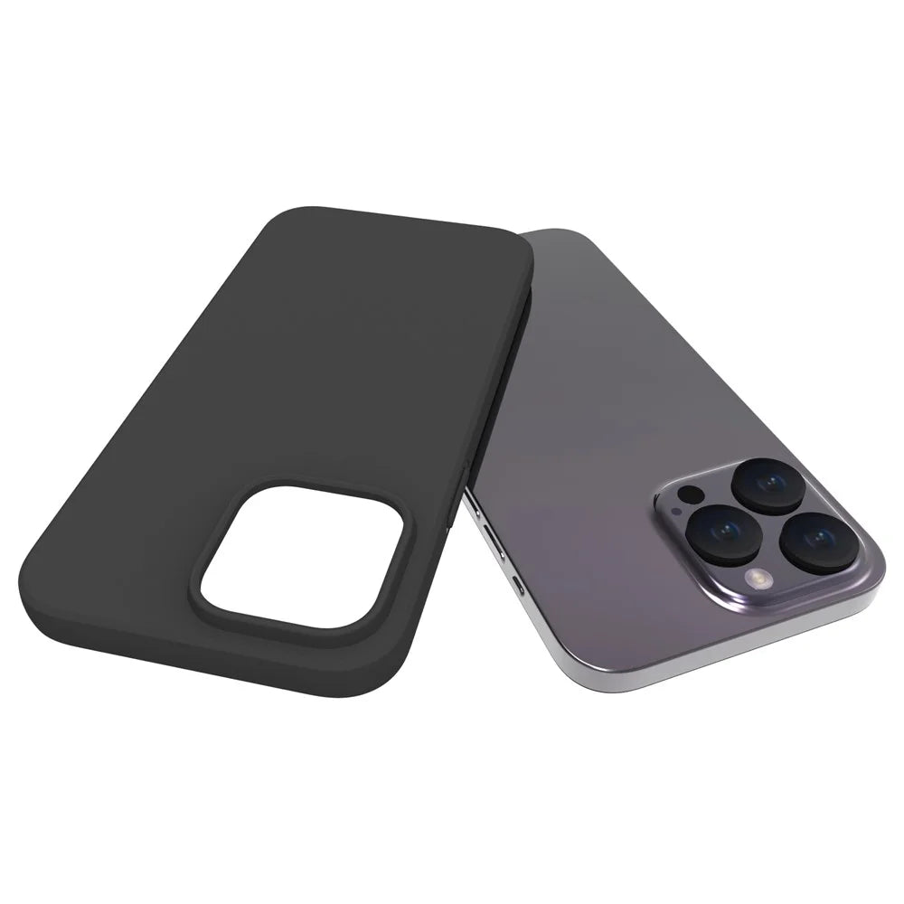 Smartphone Cover for iPhone 15 Pro Max Drop Resistant TPU Phone Case Back Protector Matte Shell - 3