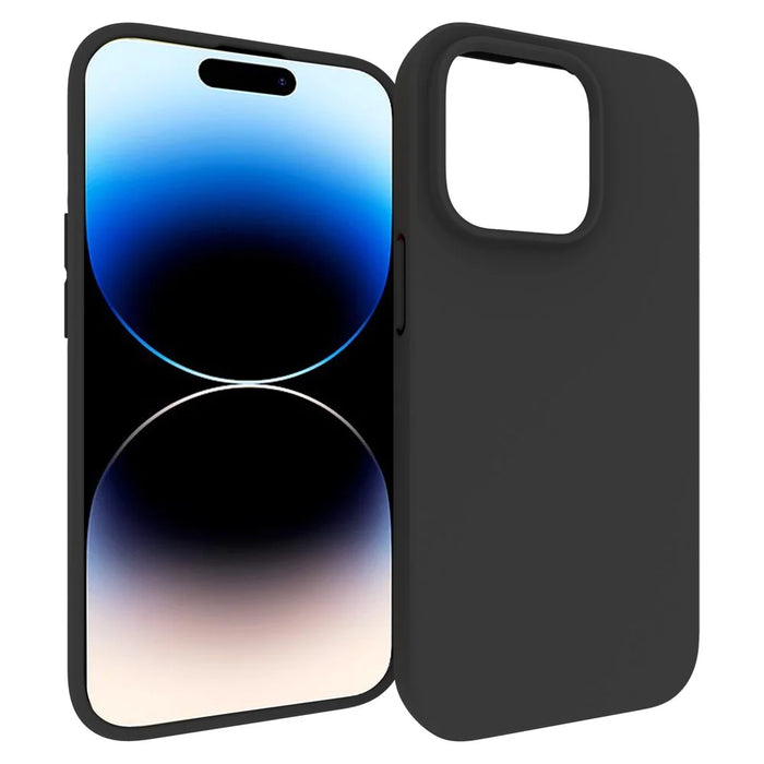 Smartphone Cover for iPhone 15 Pro Cell Phone Flexible TPU Phone Case Matte Back Shell - 1