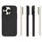 Smartphone Cover for iPhone 15 Pro Cell Phone Flexible TPU Phone Case Matte Back Shell - 2