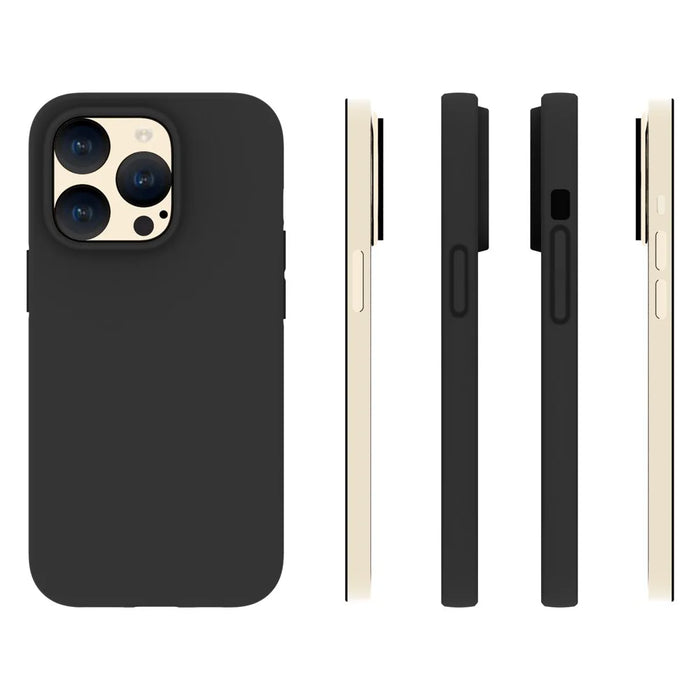 Smartphone Cover for iPhone 15 Pro Cell Phone Flexible TPU Phone Case Matte Back Shell - 2