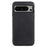 Phone Case for Google Pixel 8 Pro Textured Genuine Cowhide Leather Coated TPU Phone Cover - Black - 1