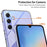 For Samsung Galaxy A54 5G Clear TPU Phone Case with 3Pcs 2.5D Arc Edge Tempered Glass Screen Film - 4