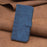 For Samsung Galaxy A41 (Global Version) Imprinting Pattern Cover Stand Wallet Magnetic Clasp Phone Case - Blue - 7