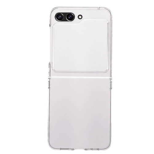 Crystal Clear Phone Case for Samsung Galaxy Z Flip5 5G Hard PC Mobile Phone Shell - 1