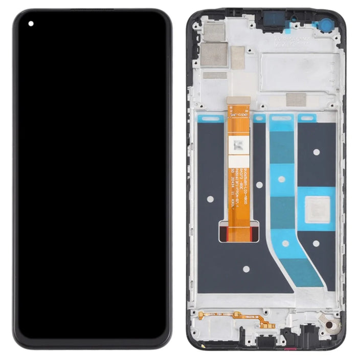 For Realme 7i (Asia) RMX2103 / C17 RMX2101 OEM Grade S LCD Screen and Digitizer Assembly + Frame Part (without Logo) - 1