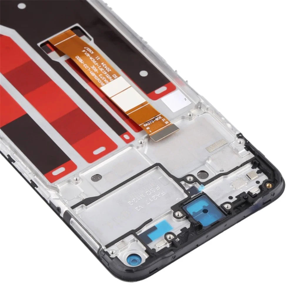 For Oppo A32 (2020) / A53s 4G / A53(2020) CPH2127 CPH2131 OEM Grade S LCD Screen and Digitizer Assembly + Frame Part (without Logo) - 4