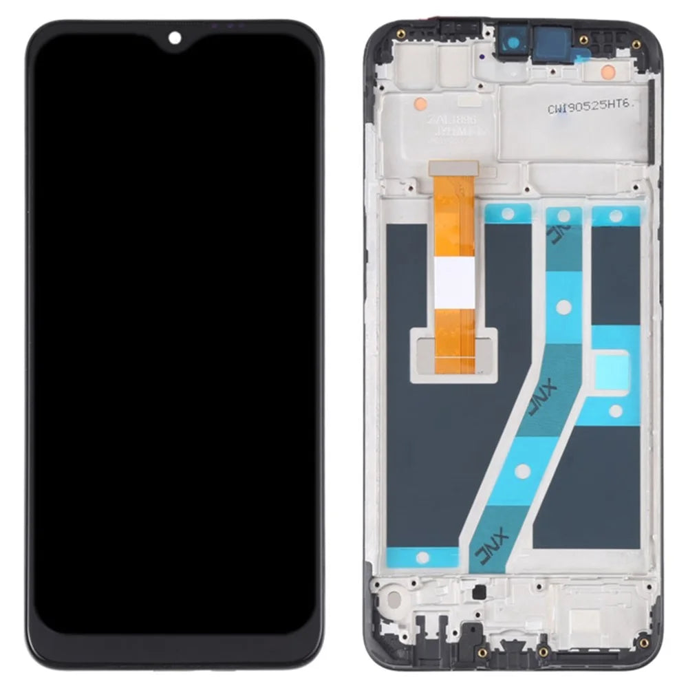 For OPPO A1k / Realme C2 (2019) OEM Grade S LCD Screen and Digitizer Assembly + Frame Part (without Logo) - 1