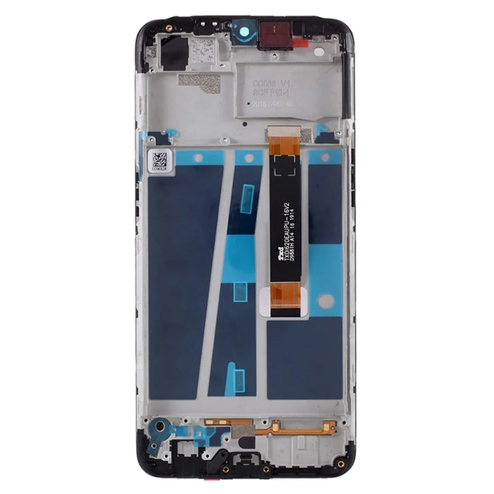 For Oppo A7 OEM Grade S LCD Screen and Digitizer Assembly + Frame Part (without Logo) - 3