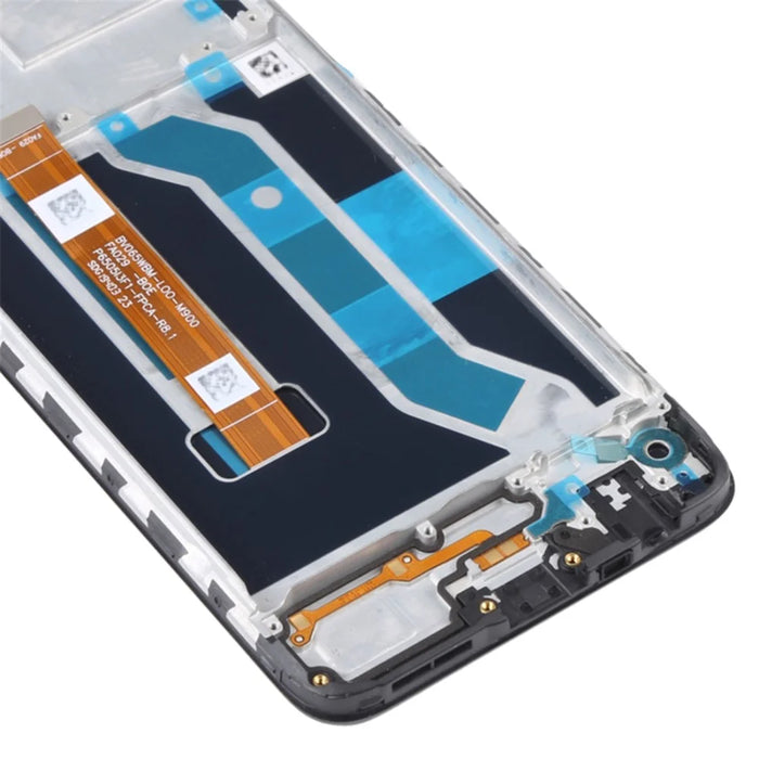 For Realme C3 (Without Fingerprint) / Realme 5i OEM Grade S LCD Screen and Digitizer Assembly + Frame Part (Without Logo) - 5