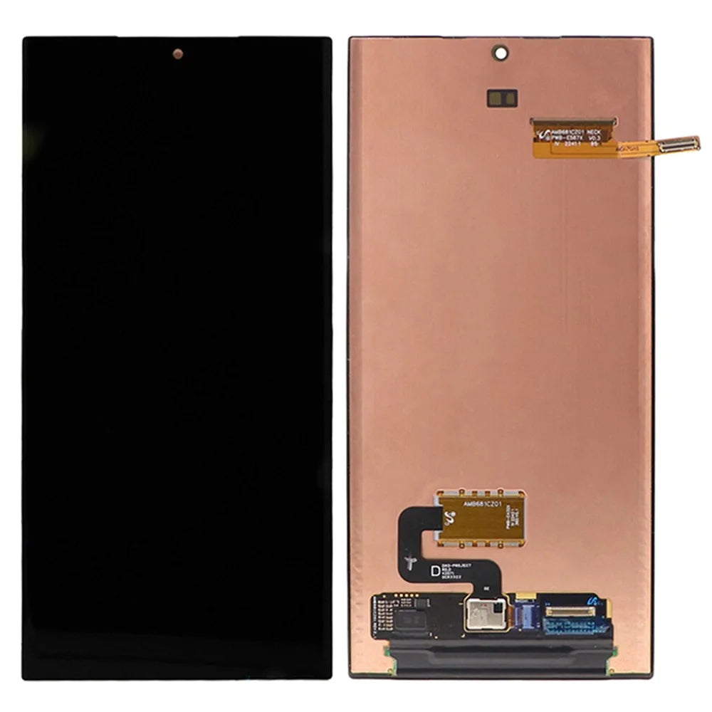 For Samsung Galaxy S23 Ultra S918 6.8" Grade S OEM AMOLED Screen and Digitizer Assembly Replacement Part (Without Logo) - 1