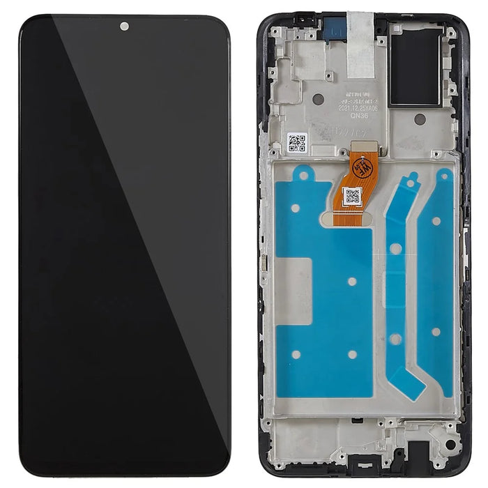 For Honor Play 30 Plus 5G / X7 OEM Grade S LCD Screen and Digitizer Assembly + Frame Replacement Part (without Logo) - 1