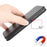 For Nokia C32 PU Leather Carbon Fiber Texture Cover Card Holder Stand Phone Case - Black - 5