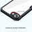 XUNDD For iPhone 8 / 7 / SE (2020) / SE (2022) HD Clear Phone Case Acrylic+TPU Cell Phone Cover Shell - 2