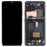 For Samsung Galaxy S21 Ultra 5G G998B OEM Grade S AMOLED Screen and Digitizer Assembly + Frame Part (without Logo) - Black - 1