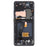 For Samsung Galaxy S21 Ultra 5G G998B OEM Grade S AMOLED Screen and Digitizer Assembly + Frame Part (without Logo) - Black - 3