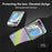 ABEEL For Samsung Galaxy Z Flip5 5G Rhinestone Texture Phone Case PU Leather + PC Back Cover - Multi-color - 2