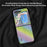 ABEEL For Samsung Galaxy Z Flip5 5G Rhinestone Texture Phone Case PU Leather + PC Back Cover - Multi-color - 3